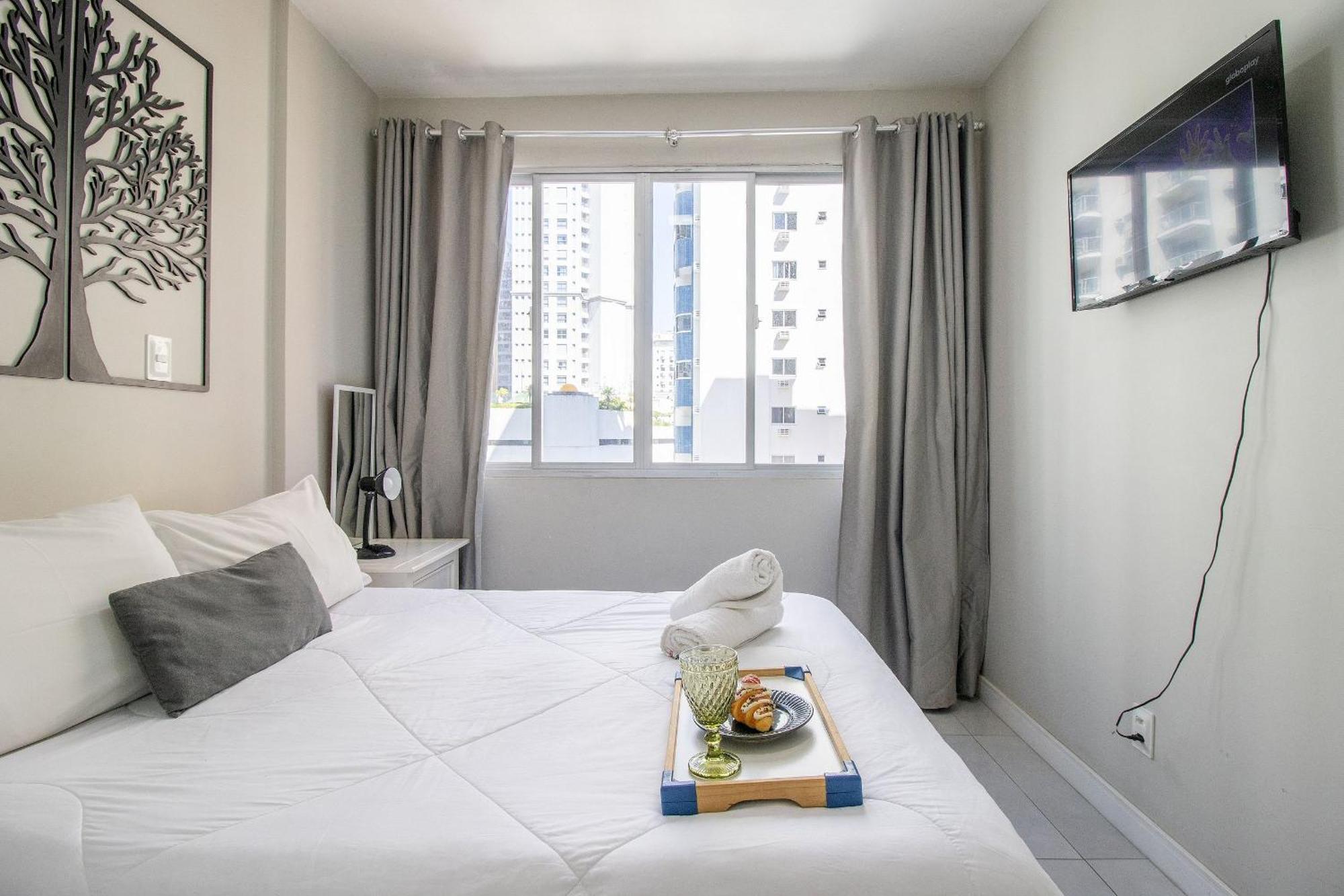 Pos53b - Prox Shopping Atlantico, Garagem, Wi-fi Apartamento