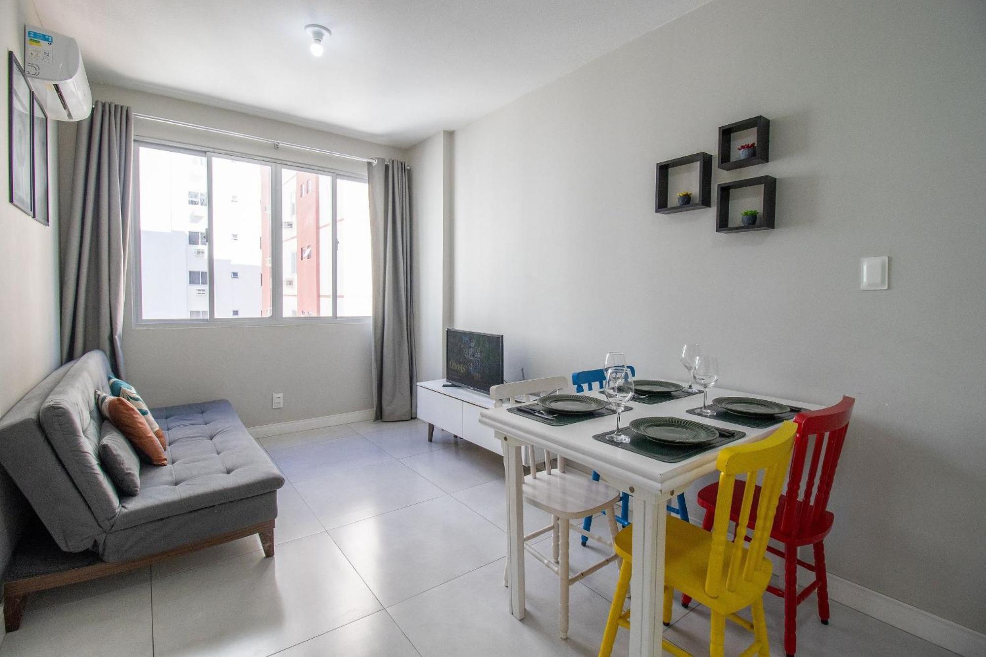 Apartamento Pos53b - Prox Shopping Atlantico, Garagem, Wi-fi
